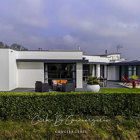 Tatil Evi -perle - Maison Contemporaine Avec Piscine Concarneau