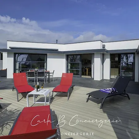 -perle - Maison Contemporaine Avec Piscine